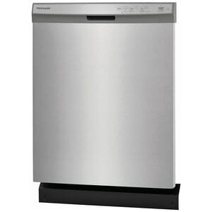 Frigidaire 24 in. Front Control Dishwasher with 54 dBa Sound Level, MaxDry & Pocket - Stainless Steel, Stainless Steel, hires