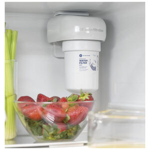 GE 30 in. 21 cu. ft. Bottom Freezer Refrigerator with Ice Maker - Fingerprint Resistant Slate, Slate, hires