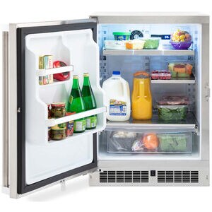 Viking 5 Series 24 in. 5.1 cu. ft. Outdoor Undercounter Refrigerator - Stainless Steel, , hires