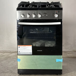 Frigidaire 24 in. 1.9 cu. ft. Gas Range with 4 Sealed Burners - Stainless Steel (Open Box Excellent Condition), , hires