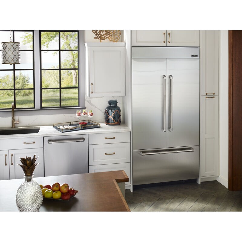 JennAir 42 in. 24.2 cu. ft. Built-In Counter Depth French Door Refrigerator with Ice Maker - Custom Panel Ready, , hires