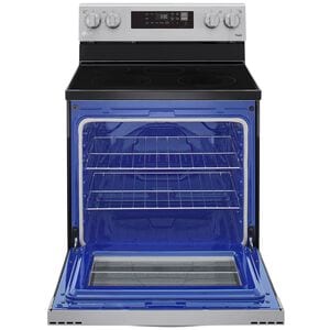 LG 30 in. 6.3 cu. ft. Smart Electric Range with Radiant Burners - Stainless Steel, , hires