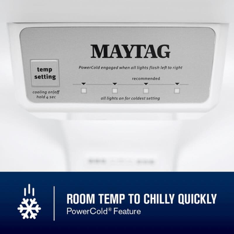 Maytag 30 in. 19.3 cu. ft. Garage-Ready Top Freezer Refrigerator - Black, , hires