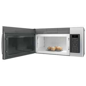 GE 30 in. 1.7 cu. ft. 1000W Over-the-Range Microwave with 300 CFM & Sensor Cooking - Stainless Steel, Stainless Steel, hires