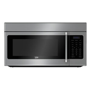 Beko 30" 1.5 Cu. Ft. Over-the-Range Microwave with 10 Power Levels & 300 CFM - Stainless Steel, , hires