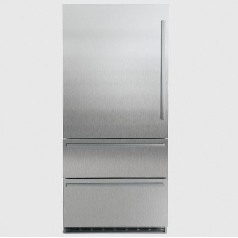 Liebherr 36 in. Door Panel for Refrigerators - Stainless Steel, , hires