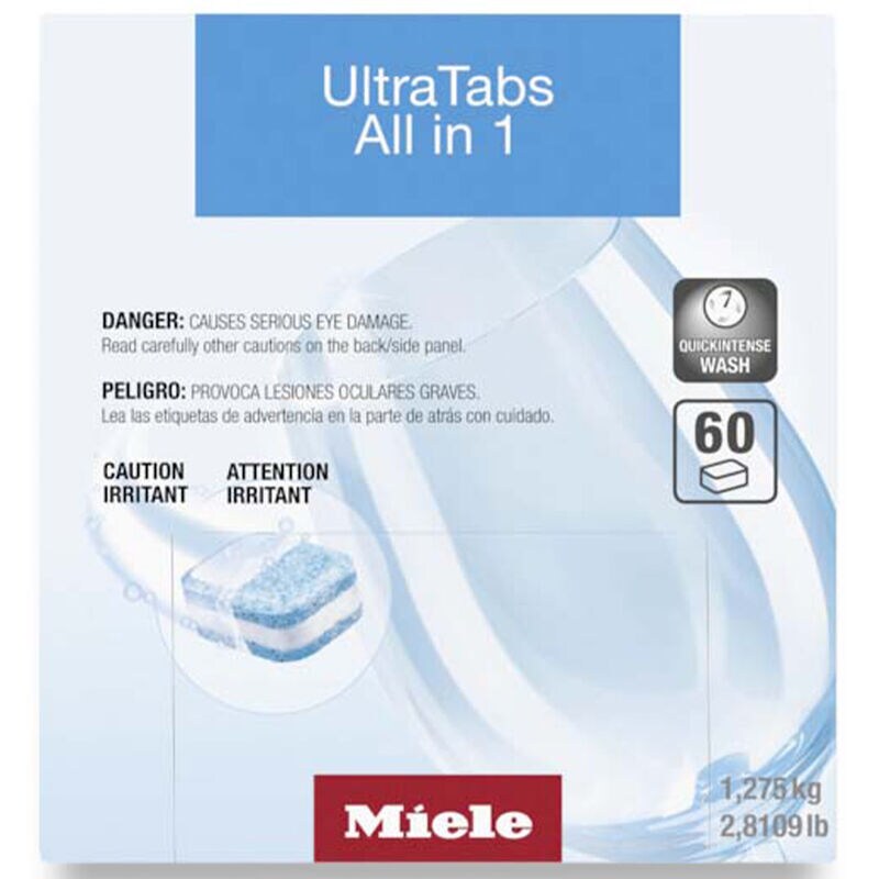Miele UltraTabs All In 1 for Dishwashers (60 count), , hires
