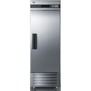 Summit 28" 23.0 Cu. Ft. Upright Freezer with Adjustable Shelves & Digital Control - Stainless Steel, , hires