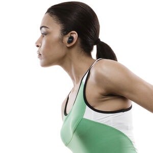 Sony - WF-SP800N/B True Wireless Noise-Cancelling In-Ear Headphones - Black, , hires