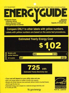 Frigidaire 36 in. 27.8 cu. ft. French Door Refrigerator with Ice & Water Dispenser - Stainless Steel, , hires