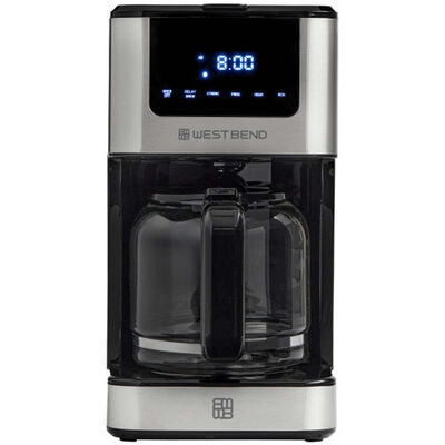 Westbend 12-Cup Touchscreen Hot & Iced Coffee Maker - Stainless Steel | CMWB12BK13