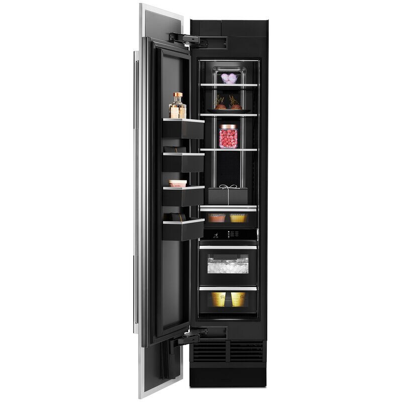 JennAir 18 in. 8.0 cu. ft. Built-in Smart Triple-Drawers Compact Upright Freezer with Ice-Maker & Adjustable Shelves - Custom Panel Ready, , hires