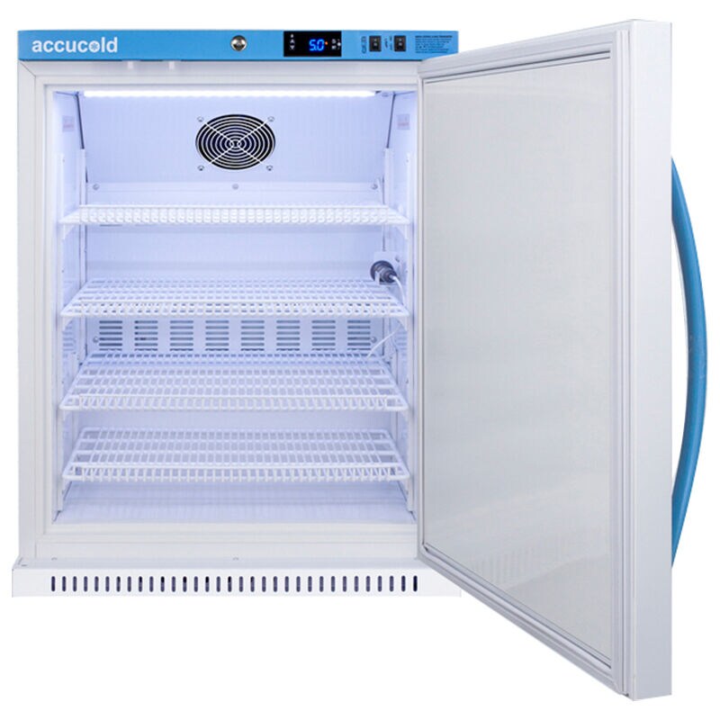 Summit AccuCold 24 in. 6.0 cu. ft. Undercounter Refrigerator - White, , hires