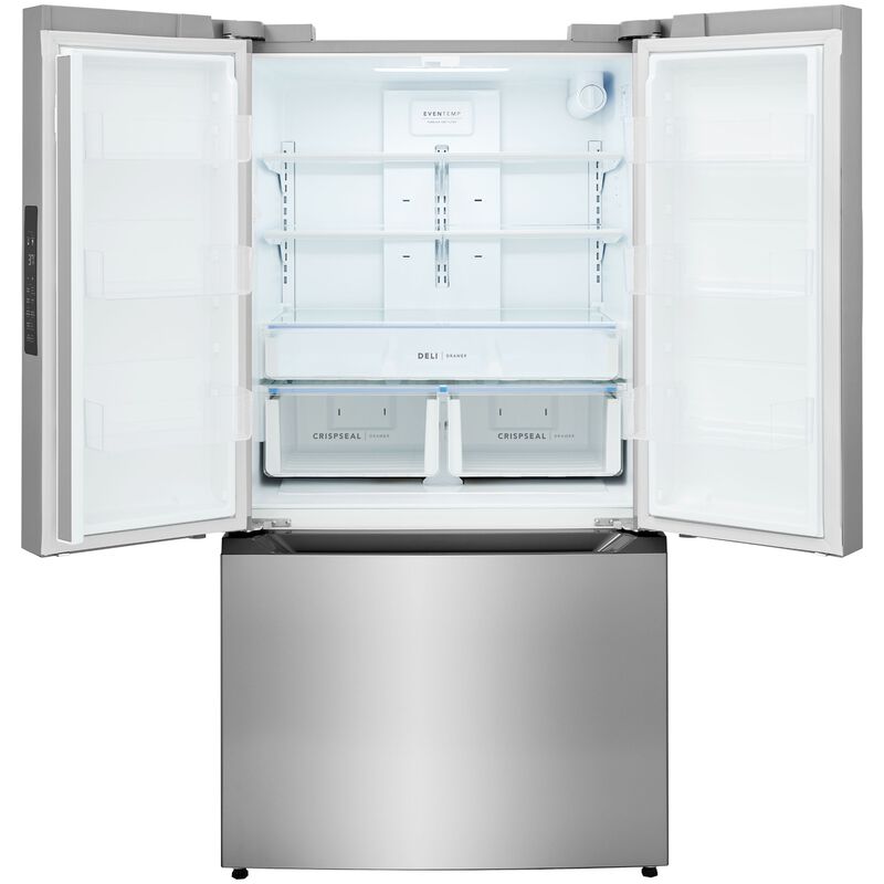 Frigidaire 36 in. 28.8 cu. ft. French Door Refrigerator with Internal Water Dispenser - Fingerprint-Resistant Stainless Steel Look, , hires