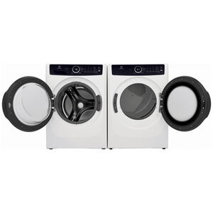 Electrolux 400 Series 27 in. 8.0 cu. ft. Stackable Electric Dryer with 7 Dry Programs, 6 Dry Options, Sanitize Cycle & Wrinkle Care - White, White, hires