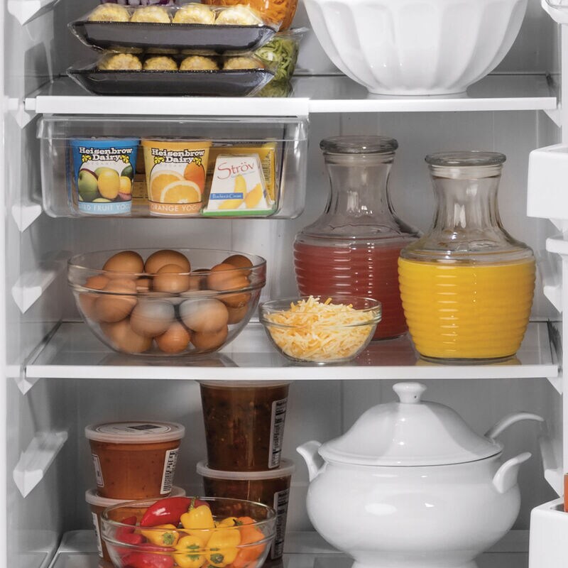 GE 30 in. 19.2 cu. ft. Garage Ready Top Freezer Refrigerator - Fingerprint Resistant Stainless, Stainless Steel, hires