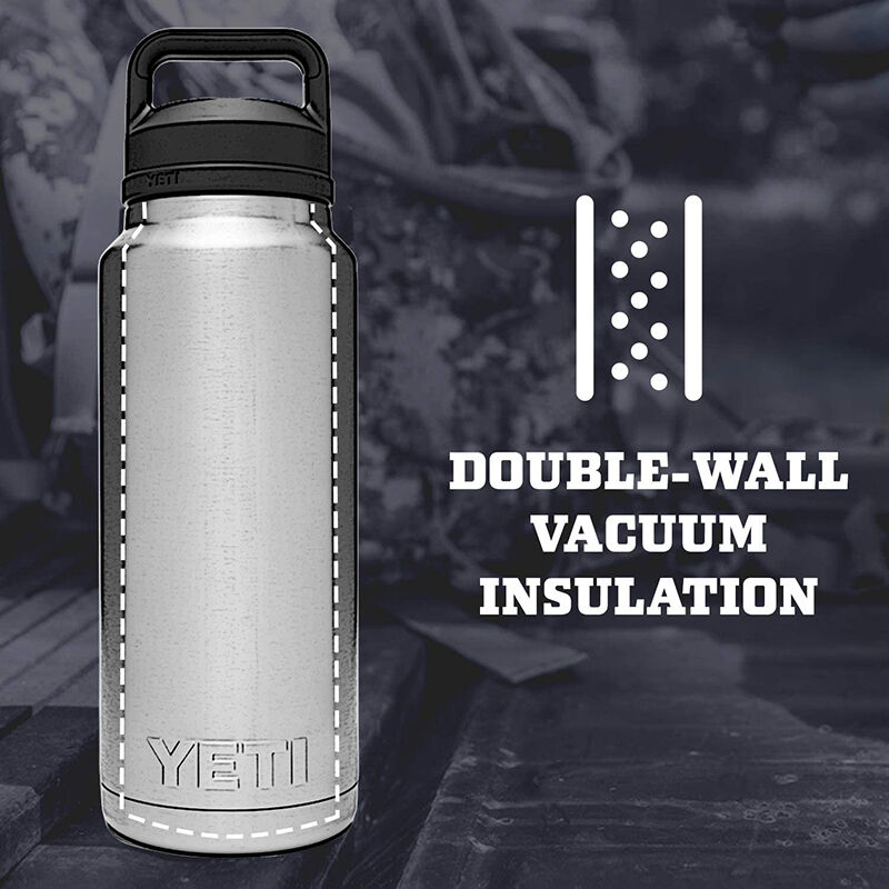YETI Rambler 36 oz Bottle with Chug Cap - Navy Blue | P.C. Richard