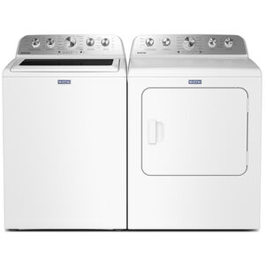 Maytag Pet Pro 29 in. 7.0 cu. ft. Electric Dryer with Sensor Dry & Steam Cycle - White, White, hires