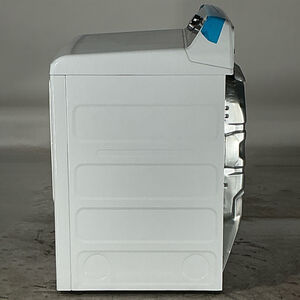 GE Profile 27" 7.4 Cu. Ft. Top Loading Electric Dryer with 10 Dryer Programs, 7 Dry Options, Sanitize Cycle, Wrinkle Care & Sensor Dry - White (Open Box Excellent Condition), , hires