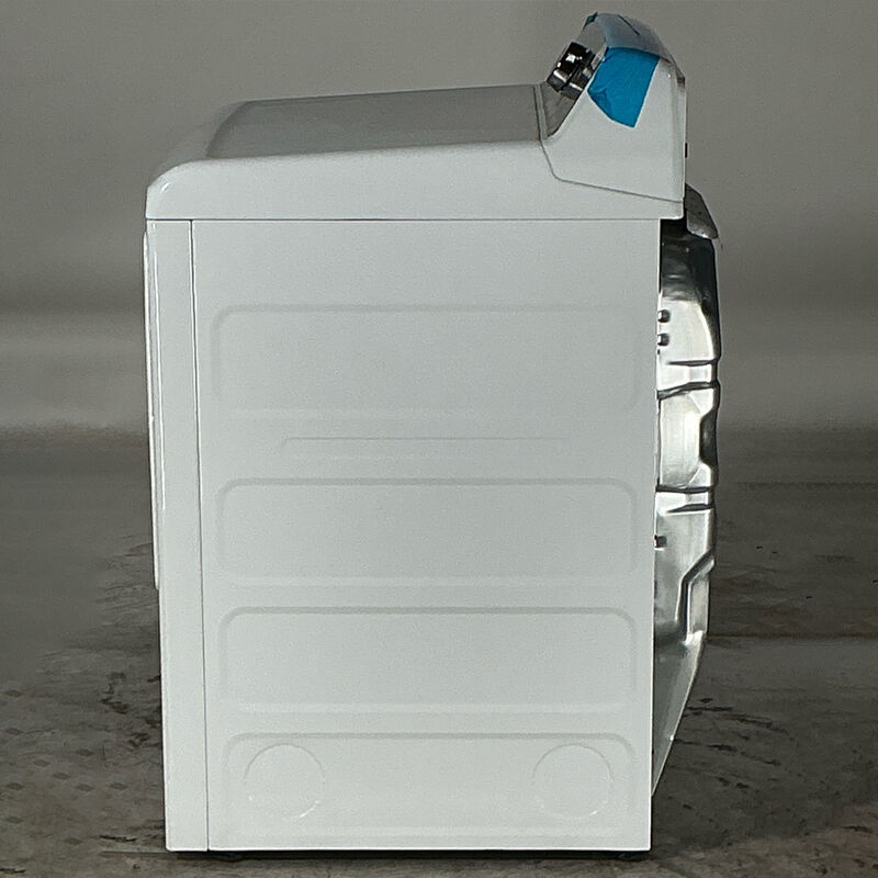 GE Profile 27" 7.4 Cu. Ft. Top Loading Electric Dryer with 10 Dryer Programs, 7 Dry Options, Sanitize Cycle, Wrinkle Care & Sensor Dry - White (Open Box Excellent Condition), , hires