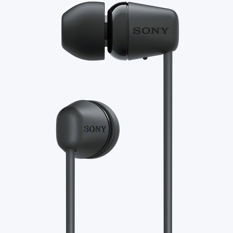 Sony WI-C100 Wireless In-ear Bluetooth Headphones with built-in microphone, Black, , hires