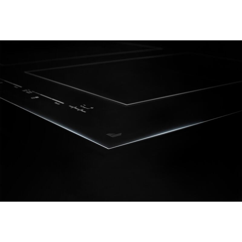 JennAir Oblivian Glass 36 in. 6-Burner Induction Cooktop with Simmer Burner & Power Burner - Black, , hires