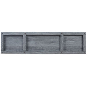 Manhattan Comfort Franklin 60" Fireplace Console - Gray, , hires
