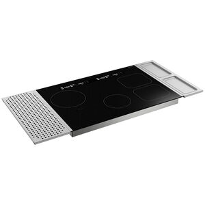 Sharp 30 in. 4-Burner Induction Cooktop with Simmer Burner & Power Burner - Black, , hires