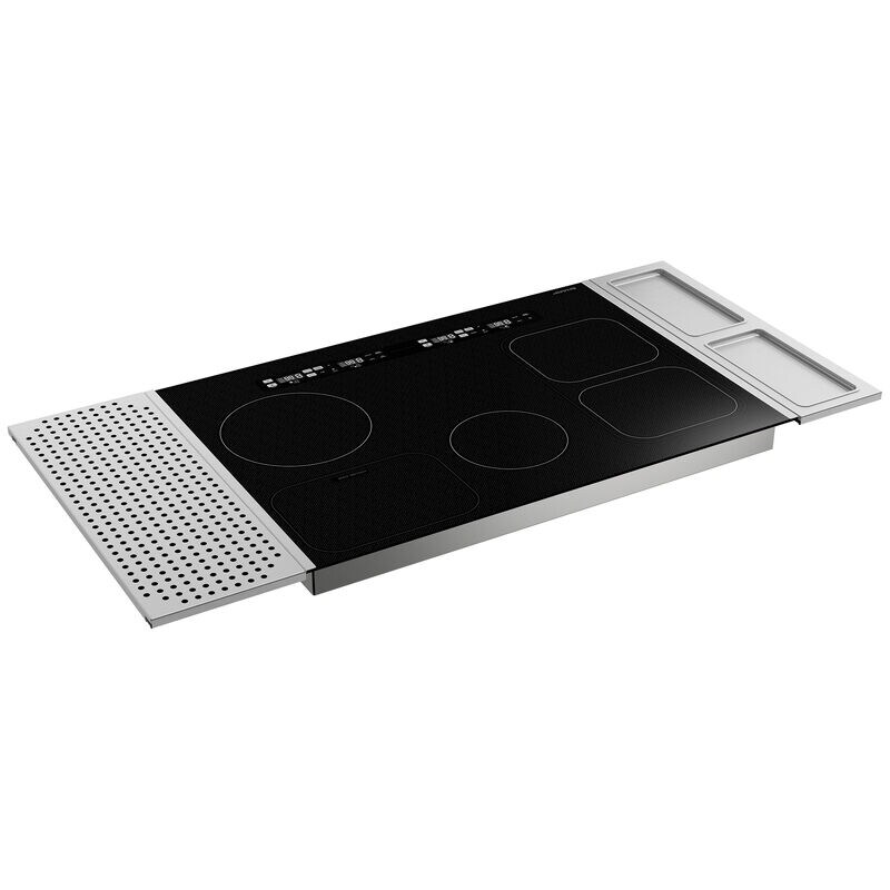 Sharp 30 in. 4-Burner Induction Cooktop with Simmer Burner & Power Burner - Black, , hires