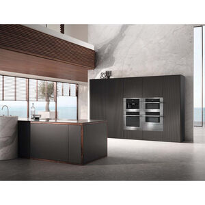 Miele ContourLine 30 in. 4.6 cu. ft. Smart Electric Single Wall Oven with Dual Convection - Clean Steel, , hires