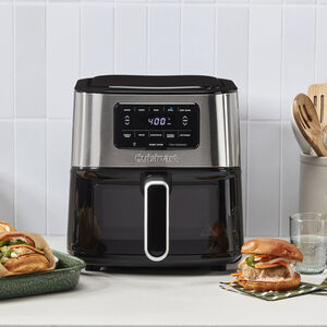 Cuisinart 6-qt Basket Air Fryer - Black Stainless, , hires