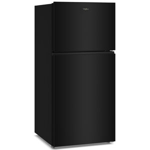 Whirlpool 30 in. 19.3 cu. ft. Top Freezer Refrigerator - Black, Black, hires
