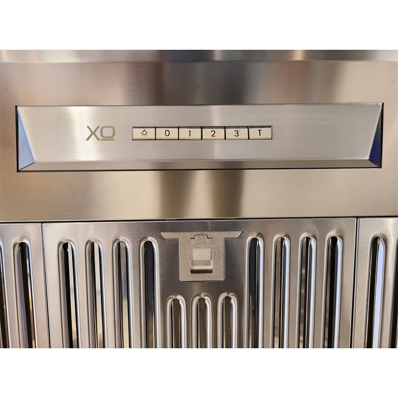 XO 48 in. Standard Style Range Hood with 3 Speed Settings, 1000 CFM & 4 LED Lights - Stainless Steel, , hires
