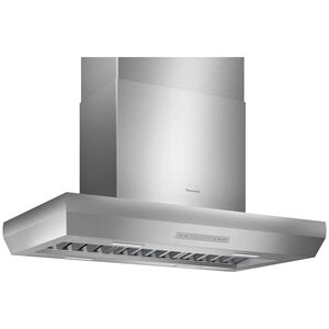 Thermador Professional Series 42 in. Smart Chimney Style Range Hood with 4 Speed Settings, Ducted Venting & 4 LED Lights - Stainless Steel, , hires