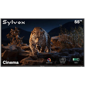 Sylvox - Cinema 55" Class Full Sun 4K UHD QLED Smart Google Outdoor TV, , hires