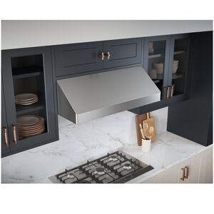 Zephyr Tempest I 30 in. Convertible Canopy Pro Style Range Hood with 650 CFM, 5 Fan Speeds & 2 LED Lights - Stainless Steel, , hires