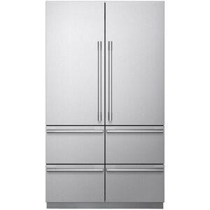 SKS 48 in. 26 cu. ft. Built-In Smart Counter Depth 6-Door French Door Refrigerator with Internal Water Dispenser - Custom Panel Ready, , hires