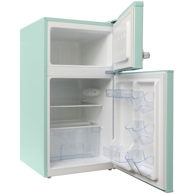 Avanti 18 in. 3 cu. ft. Mini Fridge with Top Freezer - Seafoam Green, Seafoam Green, hires