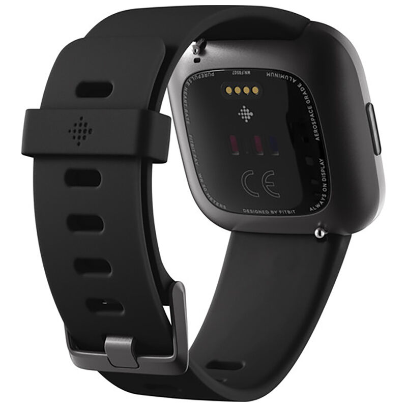 Black Carbon Health Fitness Smartwatch Heart Rate FB507BKBK Details about   Fitbit Versa 2 