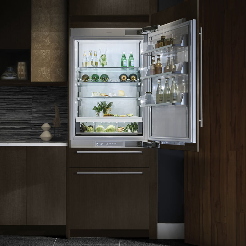 Monogram 24 in. 5 cu. ft. Double Refrigerator Drawers - Custom Panel Ready, , hires