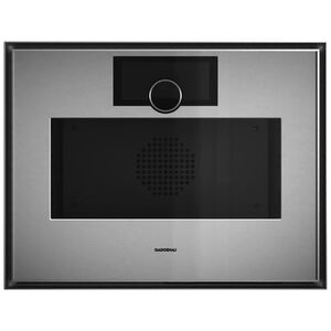 Gaggenau Expressive Series 24 in. 1.8 cu. ft. Smart Steam Electric Single Wall Oven with Standard Convection - Stainless Steel, , hires
