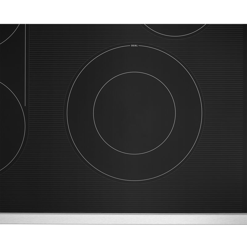 Maytag 30 in. 4-Burner Electric Cooktop with Power Burner, Reversible Grill & Griddle - Stainless Steel, , hires