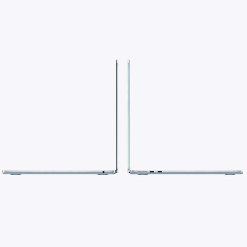 Apple MacBook Air (2026) 13 in. Notebook with Apple Intelligence, Apple M5 10-Core CPU, 10-Core GPU, 16 GB RAM, 1 TB SSD, up to 18 Hrs. of Battery Life & Mac OS - Sky Blue, Sky Blue, hires