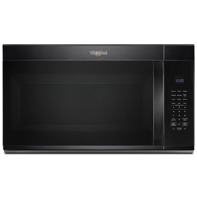 Whirlpool 30 in. 1.9 cu. ft. Over-the-Range Microwave with 300 CFM & Sensor Cooking - Black | WMMS3330RB