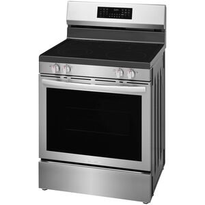Frigidaire 30 in. 5.3 cu. ft. Air-Fry True European Convection Steam Oven Electric Range with 5 Induction Burner - Stainless Steel, , hires