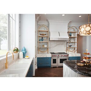 Wolf 48 in. Ducted Standard Style Range Hood with 2 LED Lights - Stainless Steel, , hires