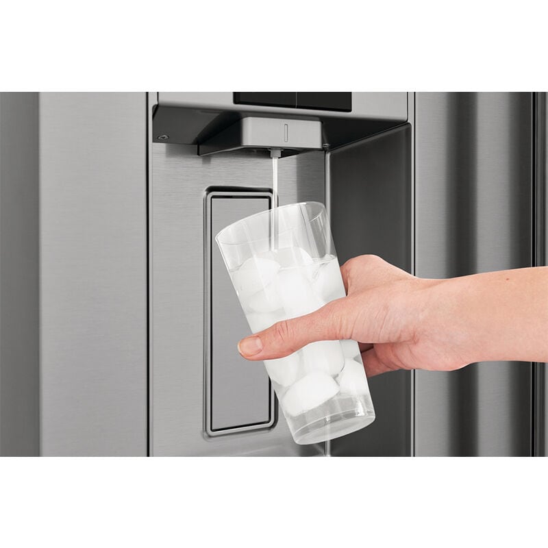 Frigidaire Professional 36 in. 22.6 cu. ft. Counter Depth French Door Refrigerator with Ice & Water Dispenser - Stainless Steel, , hires