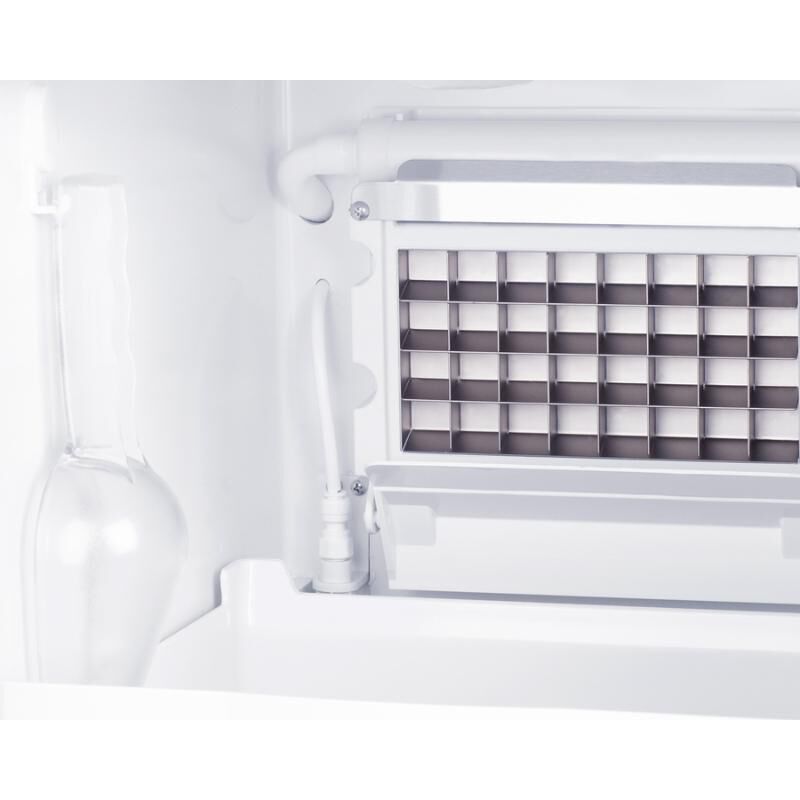 Summit 15 in. Built-In Undercounter Commercial-Use Ice Maker with 25 lb. Ice Storage, Auto-Defrost & Digital Control - Custom Panel Ready, , hires