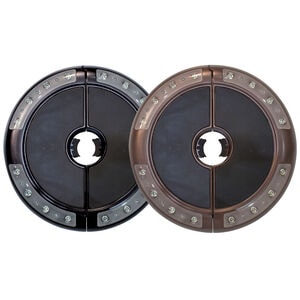 SimplyShade Luna Round Umbrella Light with Bluetooth Speaker-Bronze, , hires