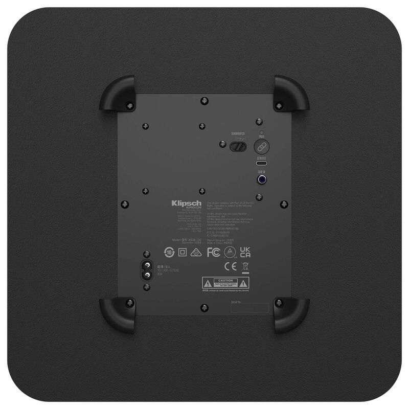 Klipsch FLEXUS SUB 100 Compact Wireless 10" Subwoofer - Ebony, , hires